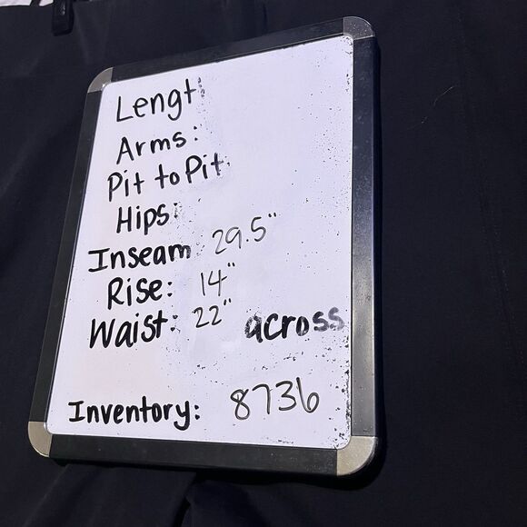 Old Navy Women’s High-Rise Pixie Wide Leg Comfort Waistband Pants Size 3X Black - Picture 10 of 10